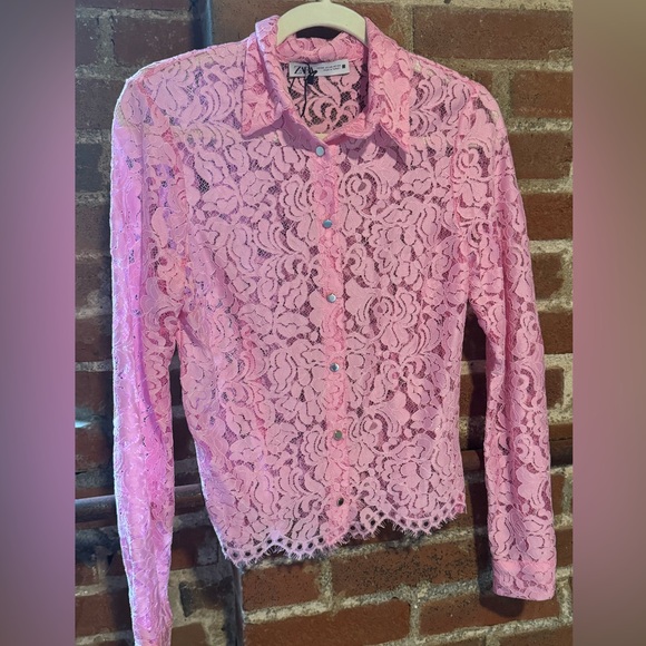 Zara Floral Blouse - Picture 1 of 4